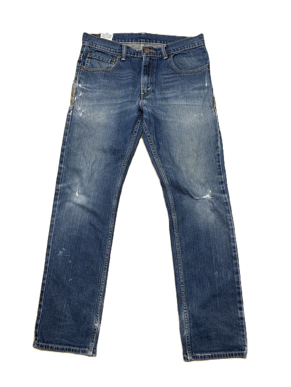 Levi's Y2K Vintage 511 Slim Skinny Dark Wash Denim Jeans Size W30 L30
